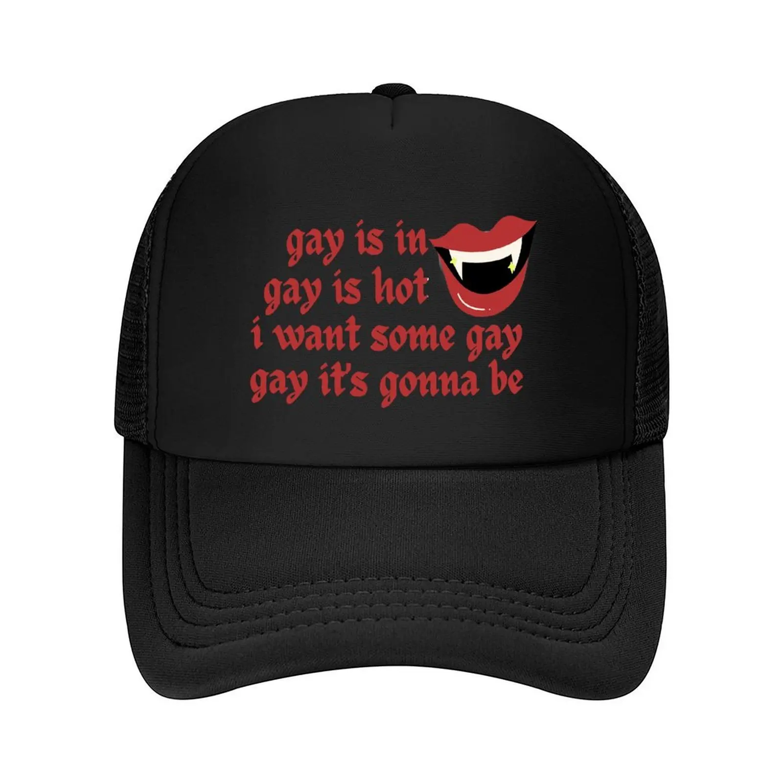 

Laszlo Cravensworth - Gay is in, gay is hot, i want some gay, gay it's gonna be Baseball Cap birthday Girl'S Hats Men's