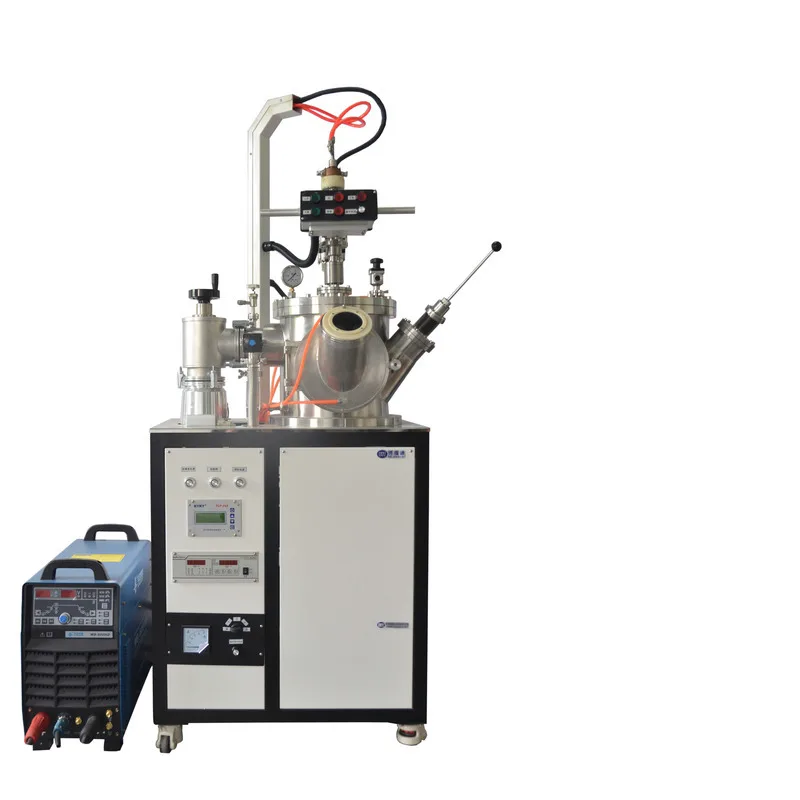 High Temperature China Mini Size 15KW Aluminum Induction Vacuum Melting Furnace