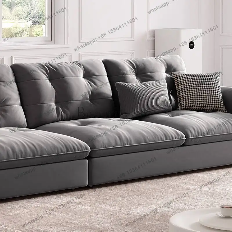 LJY Massage Memory Living Room Sofas Cheap Italian Corduroy Corner Sofa Living Room Bean Modular Banken Woonkamer Furniture For