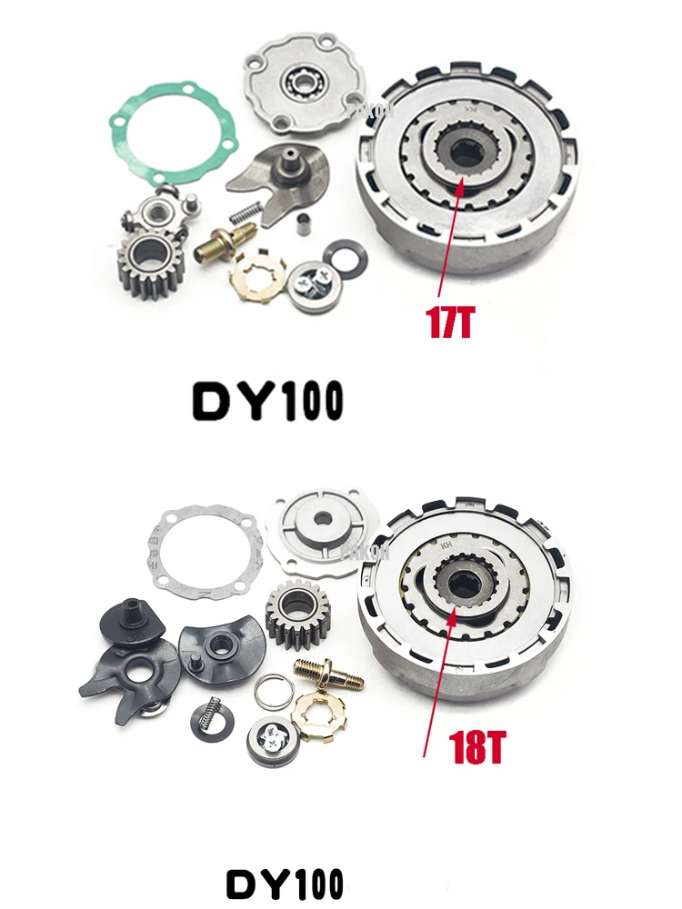 

Motorcycle Clutch Assy for Honda Loncin Lifan Jialing Dayang Zongsheng 70cc/90cc/100cc/110cc Engine Clutch Parts with Accessory