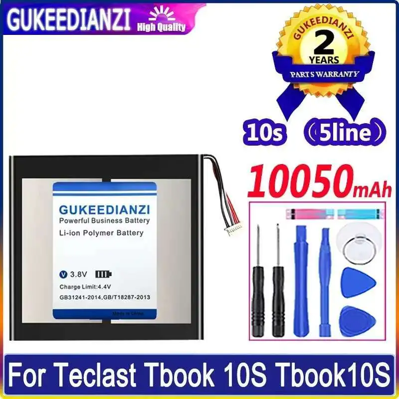 

Durable 10050mAh For Teclast Tbook 10S Tbook10S Safe 10s 5line Tablet Battery