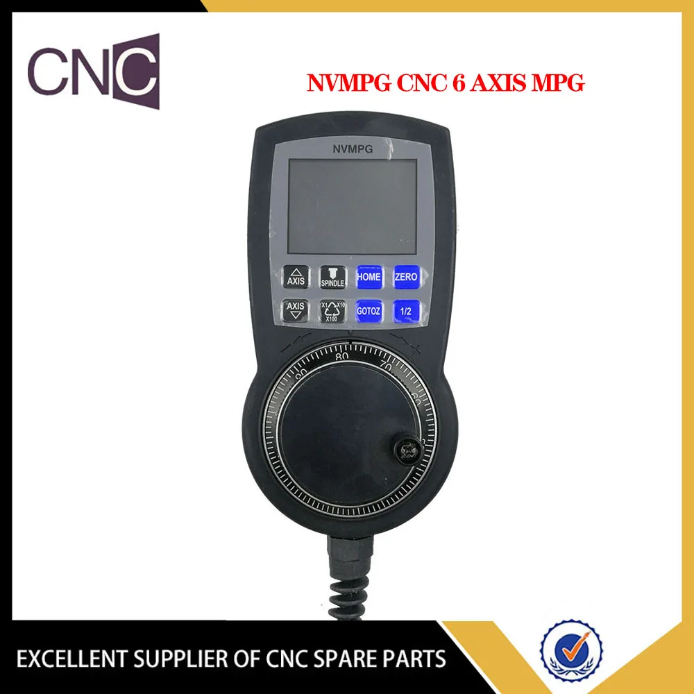 Imagem -02 - Nvmpg Cnc Eixos Mpg Gerador de Pulso Manual com Volante & Lcd Mach3 Apenas Use Nossa Empresa v2 Versão Nvum Nvem