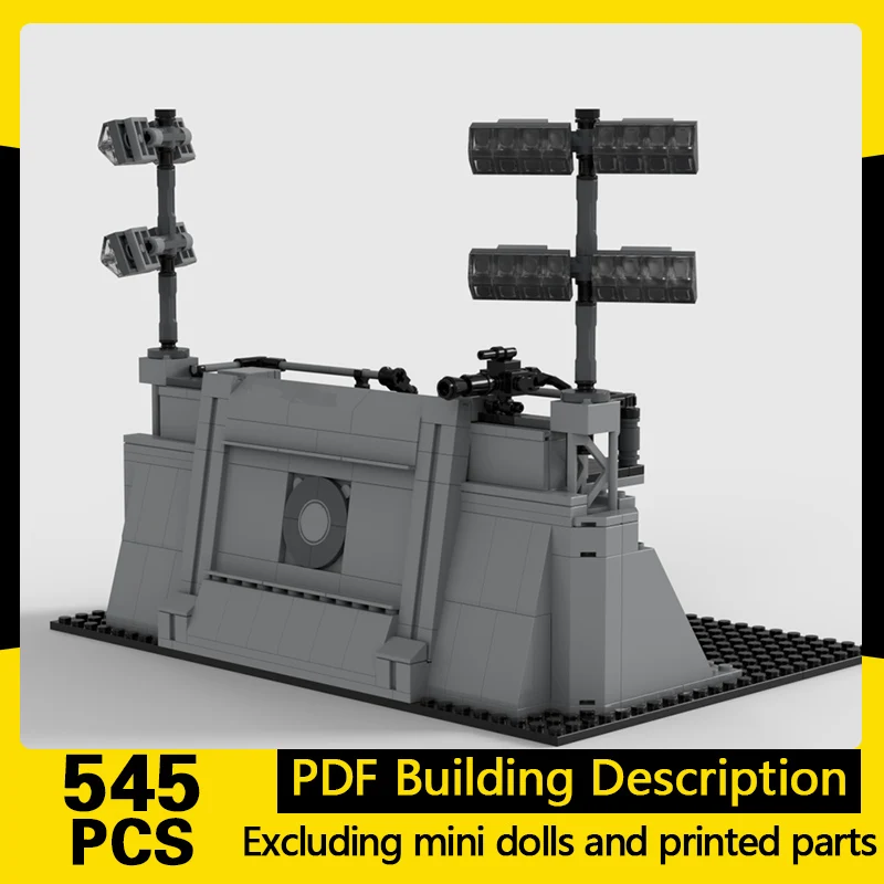 

Star Movies Model MOC Building Bricks Space Palisade Diorama Modular Technology Gifts Holiday Assemble Children Toys Suit