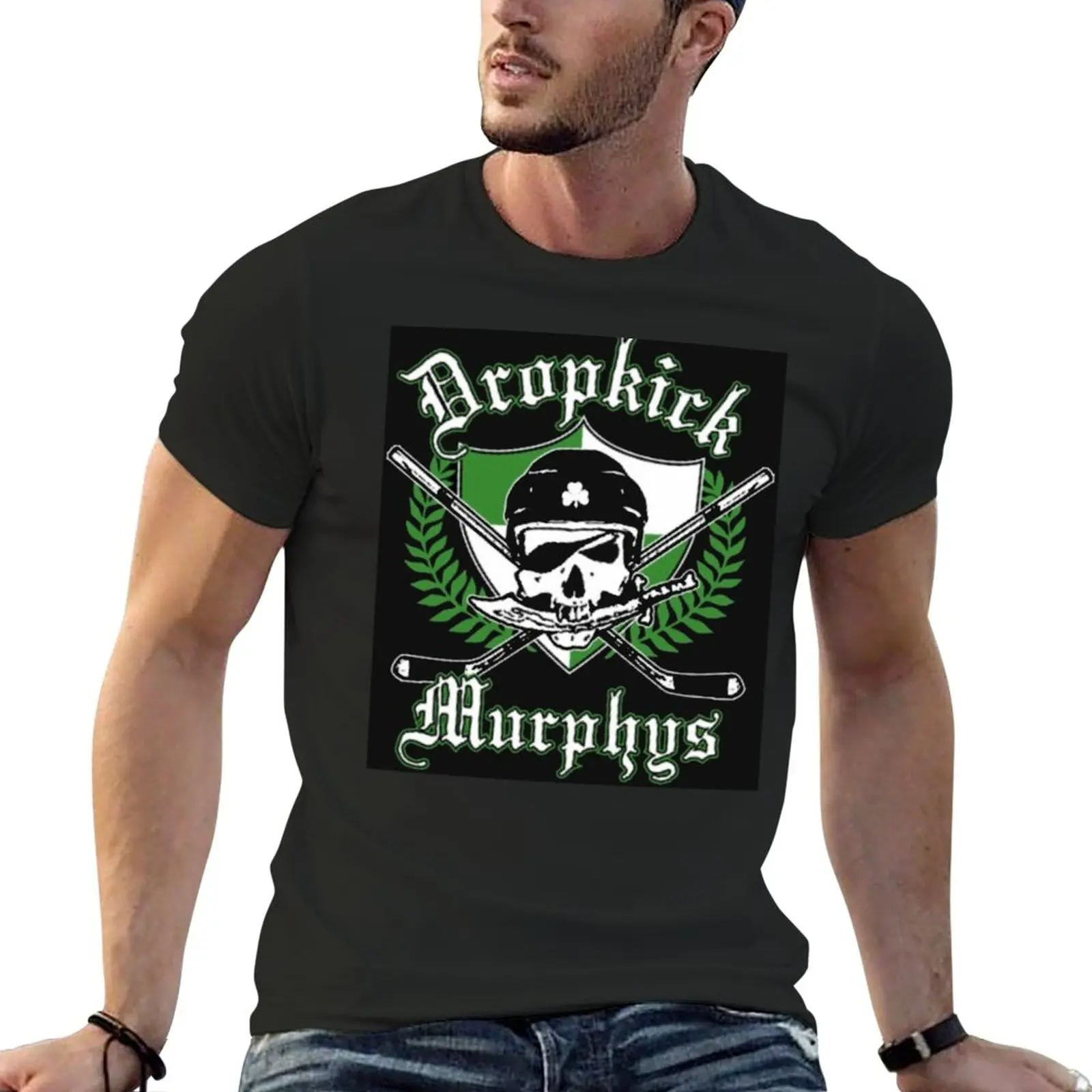 dropkick murphys T-Shirt plus size tops blacks blanks heavy weight t shirts for men