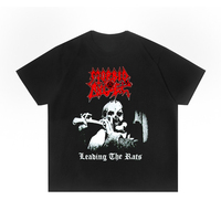 2025 Summer Morbid Angel Band Morbid Angel Rock Print Cotton Men's and Women's T-shirts High Quality Short Sleeve Men's Tee