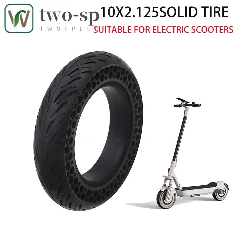 

10 inch electric scooter solid tire 10 * 2.125 hollow tire 10 * 2 non inflatable anti explosion tire