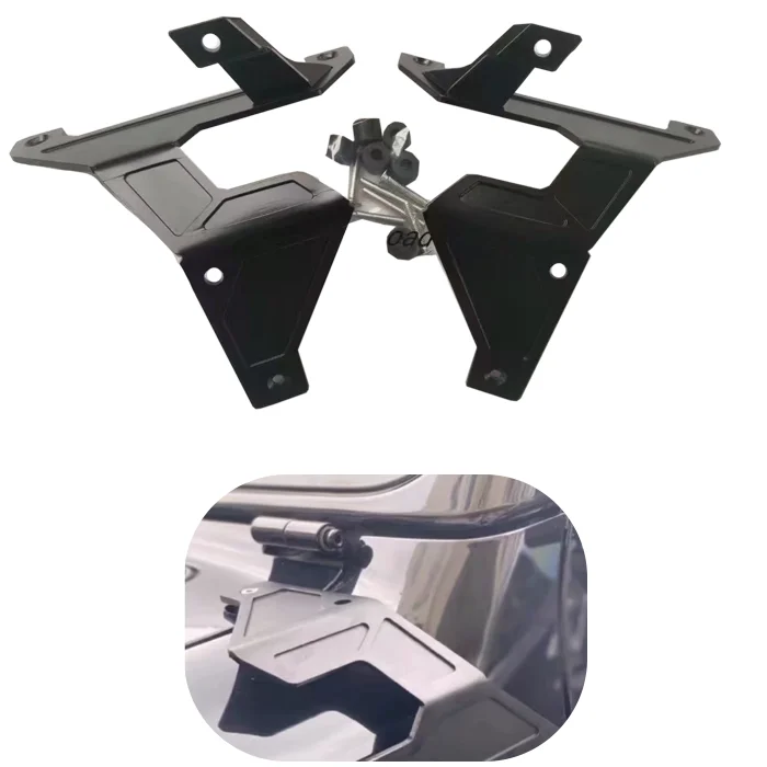 

Летающее крыло, высококачественные автомобильные детали, черный автомобильный алюминиевый держатель на стойке, монтажный светильник, кронштейн для Wrangler JL 2018-2