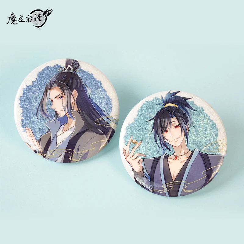 อย่างเป็นทางการ Grandmaster of Demonic การเพาะปลูก Xue Yang Xiao Xingchen Cosplay badge เข็มกลัดเครื่องประดับอุปกรณ์เสริมของขวัญ