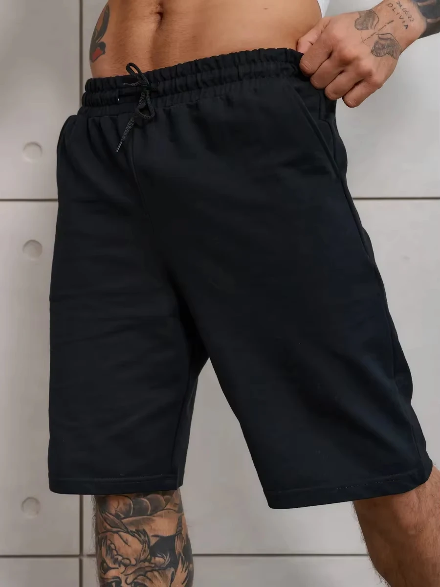 Comfortable Summer Loose Men's Shorts Pickleball Drawstring Athletic Shorts Sweatpants Sport Jogging Beach Pant Casual Oversized