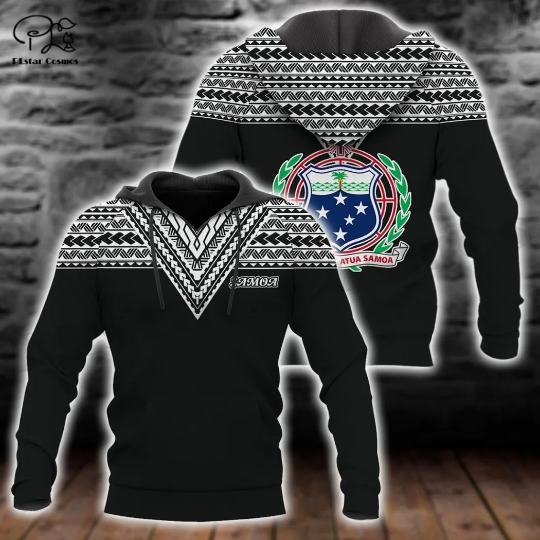 

PLstar Cosmos 3Dprint Newest Samoa Polynesia Tattoo Tribal Art Harajuku Streetwear Casual Unique Unisex Hoodies/Sweatshirt/Zip 4