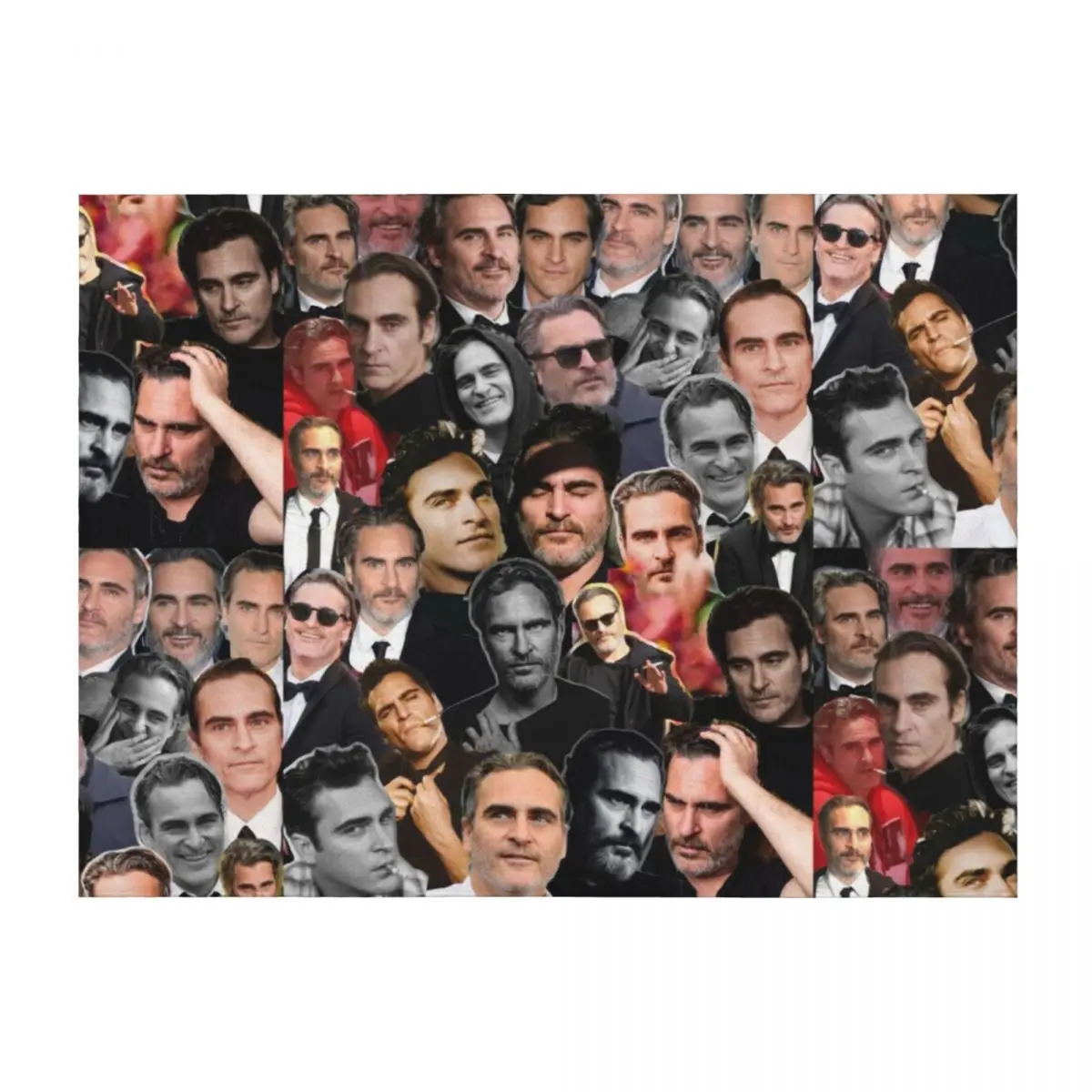 

Joaquin Phoenix collage Throw Blanket Comforter Decorative Sofas Sofa Loose Blankets