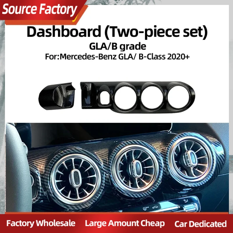 

Спойлеры, крылья для Mercedes Benz B-Class W247 H247 GLA Class 2020+, приборная панель, вентиляционная фара, наклейка на панель, модификация