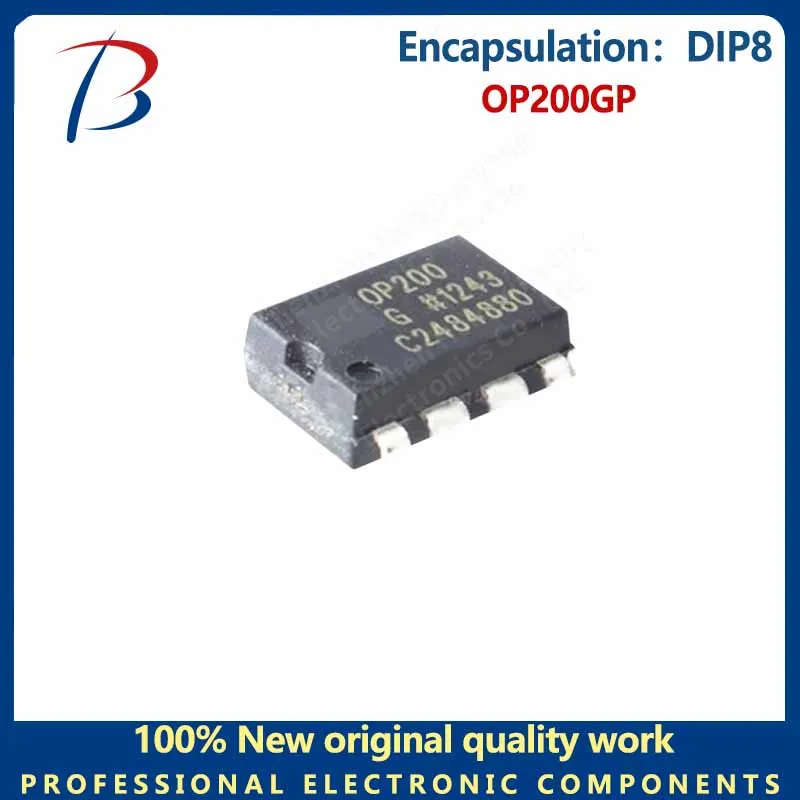 5pcs  OP200GP Silkscreen OP200 dual low offset low power operational amplifier DIP8 package