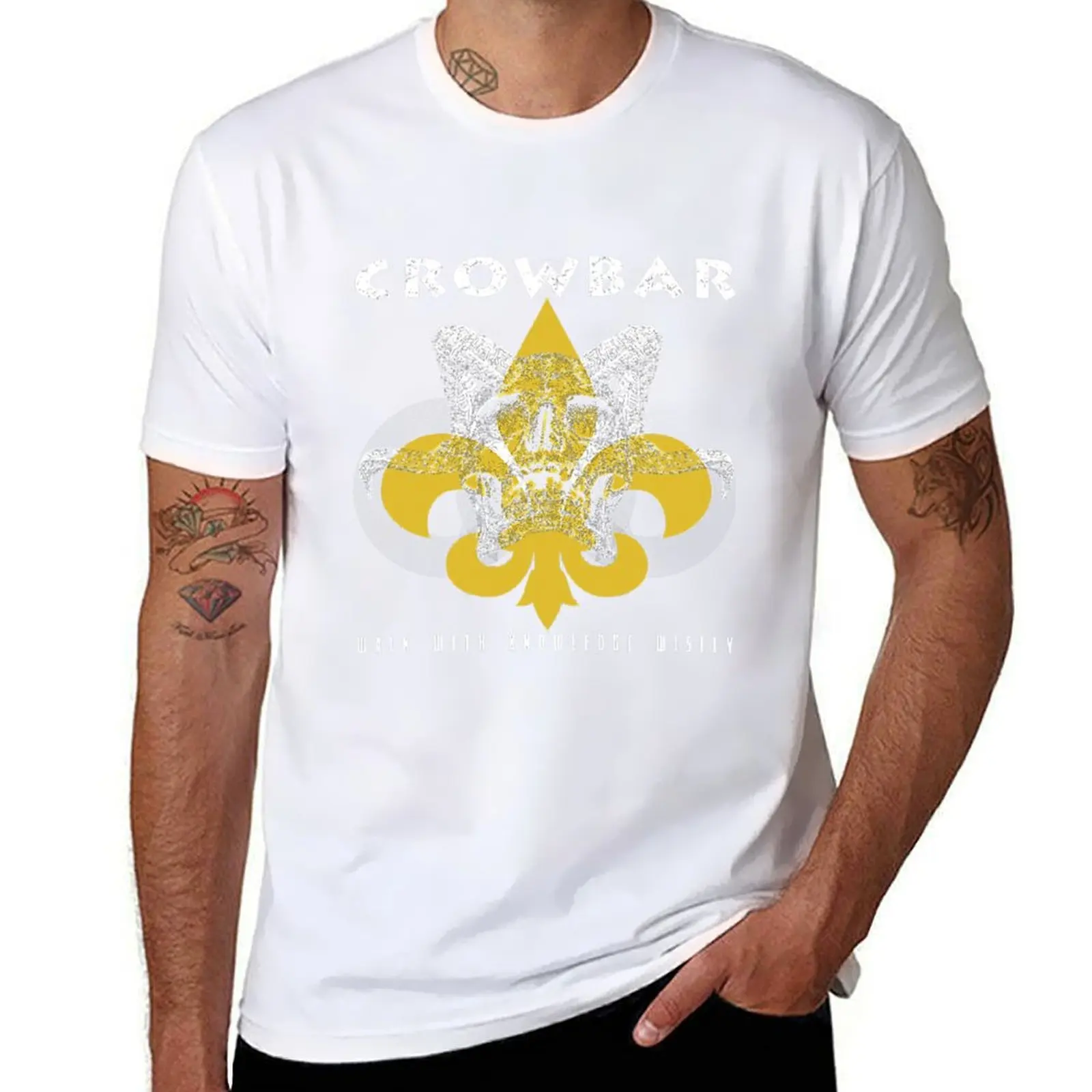 

Crowbar T-Shirt man t shirt summer anime t shirts oversize T-Shirt