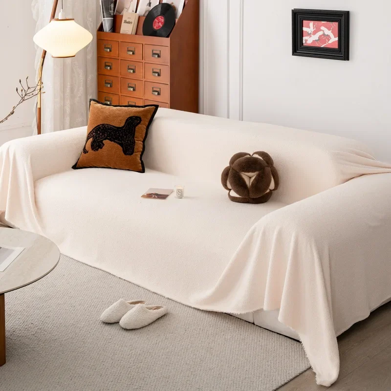 1pc Sofa Blanket with Tassels All-inclusive Universal Sofa Covers INS Style Couch Towel Camping Picnic Blanket Throw Blanket