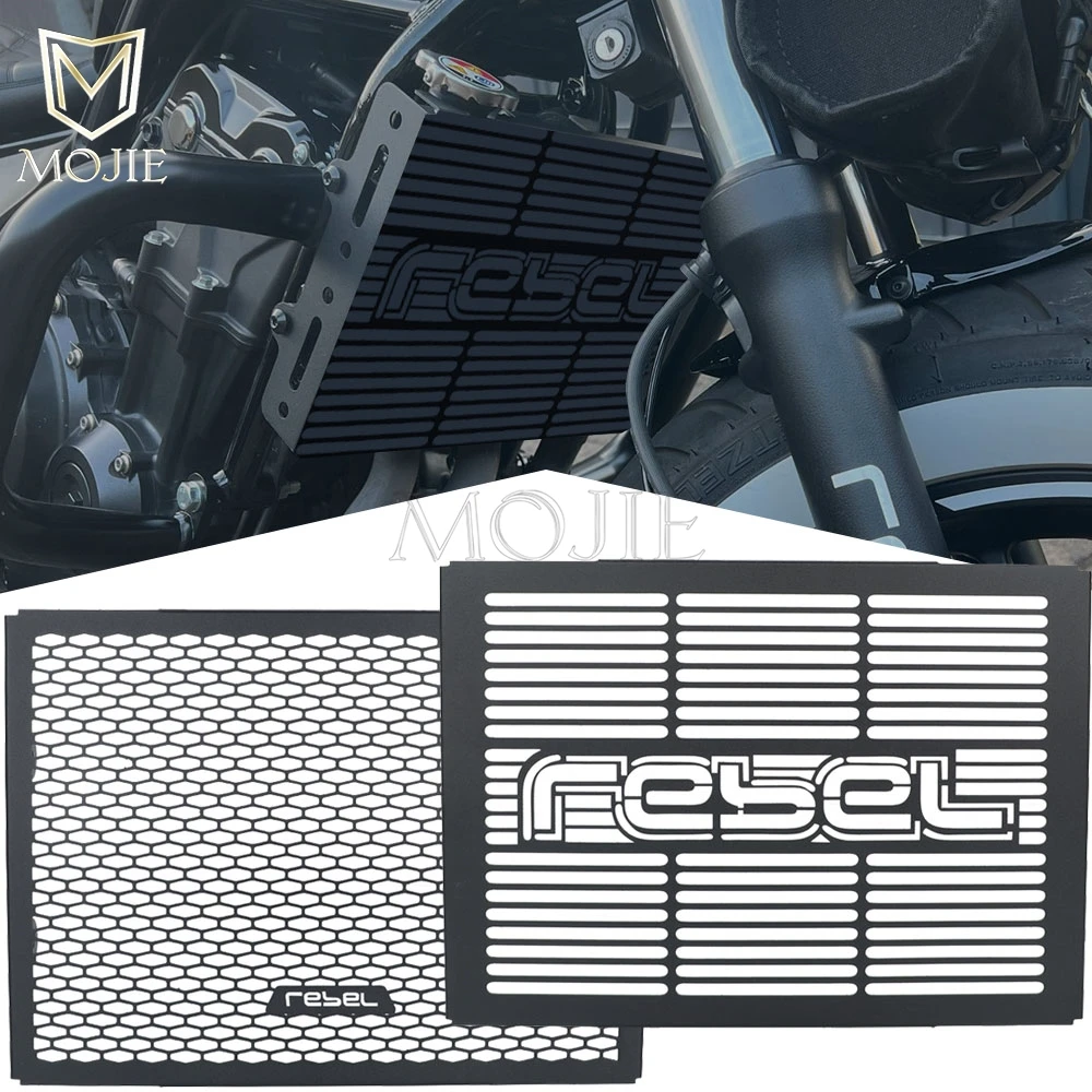 

Motorcycle Radiator Grille Guard Cover FOR HONDA CMX300 CMX500 CM300 CM500 REBEL 300 500 2017 2018 2019 2020 2021 2022 2023 2024