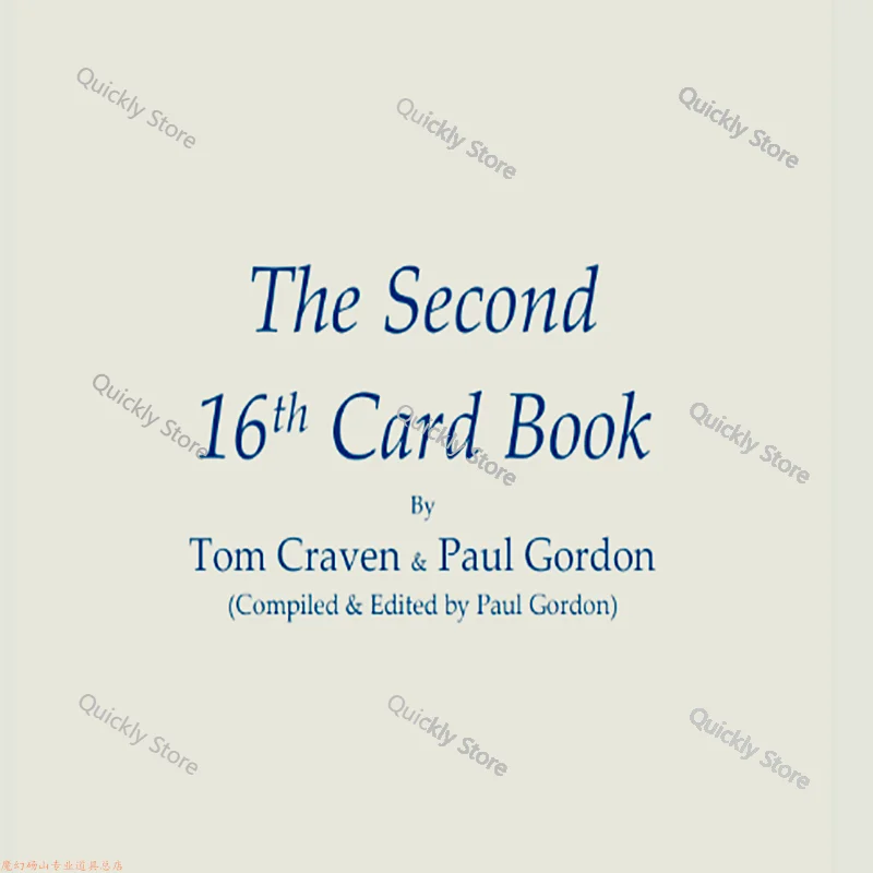 

2025 The Second 16th Card Book by Paul Gordon 1 - Magic tricks (Instant Download)