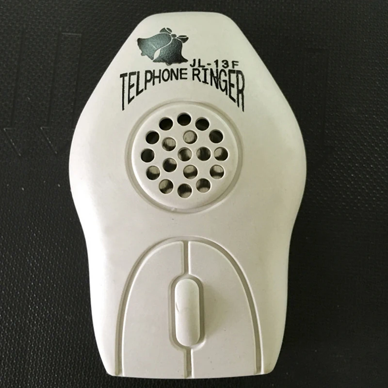 1Pc Amplifier Landline Phone Bell Ringer Extra Loud Telephone Ring For The Old Elder.