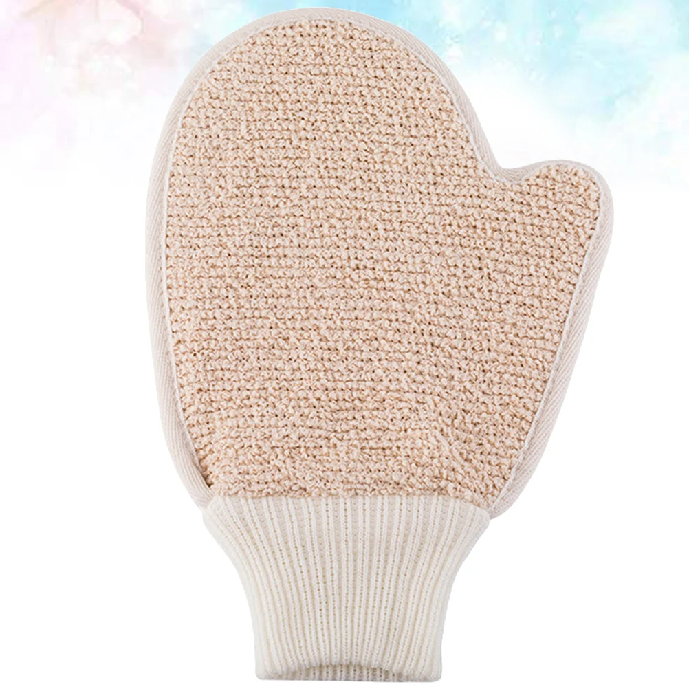 2pcs Bath Foaming Gloves Shower Exfoliating Pad Body Scrubber Back Rubbing Mitt for Adults Exfoliating Gloves