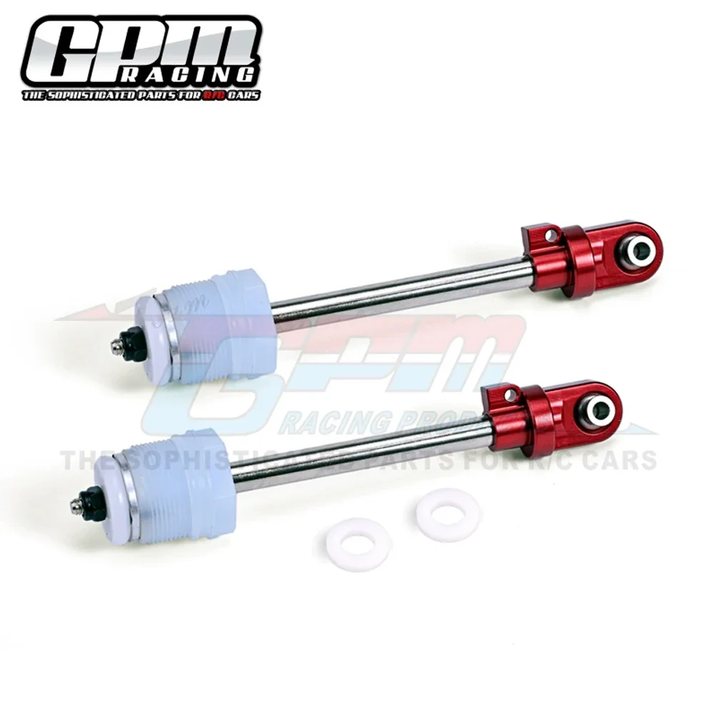 

GPM Metal Front Rear Shock Absorbers Shafts Axle Core 7762 + 7863 for Traxxas 1/6 4WD XRT 8S 78086-4 Monster Truck Upgrade Parts