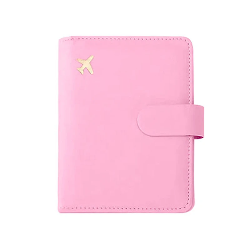 Multifunctional Passport Storage Bag Wallet Multi-layer Card Leather Protective Cover Portable Document Passport Storage Clip