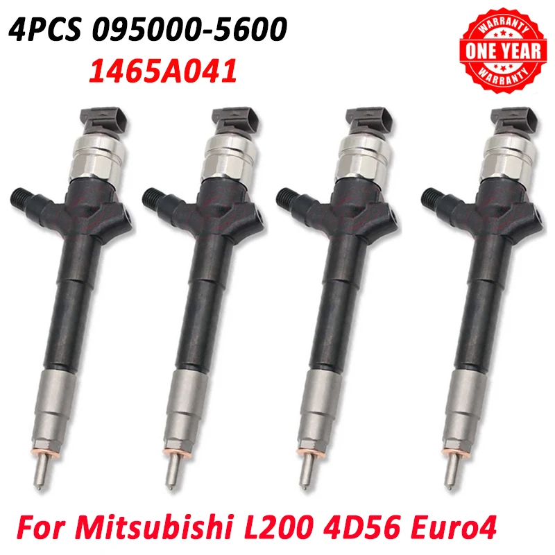 

4 шт. 1465A041 095000-5600 новая дизельная форсунка топливная форсунка 095000-5601 для Mitsubishi L200 4D56