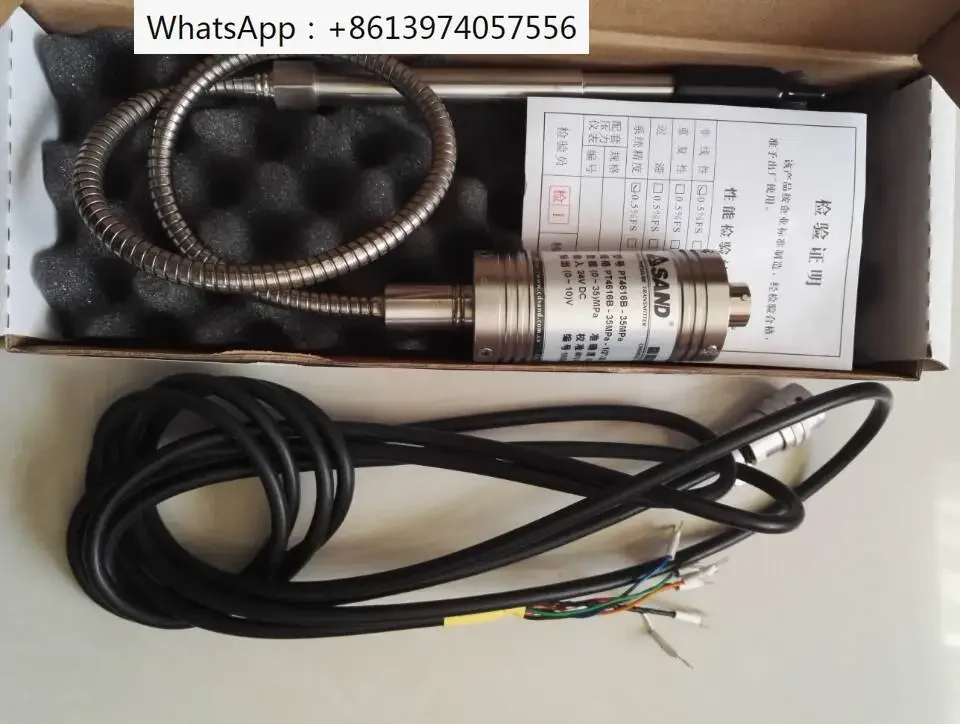 

Extruder high-temperature melt pressure sensor transmitter PT4616B-35MPA-1/2-6/18