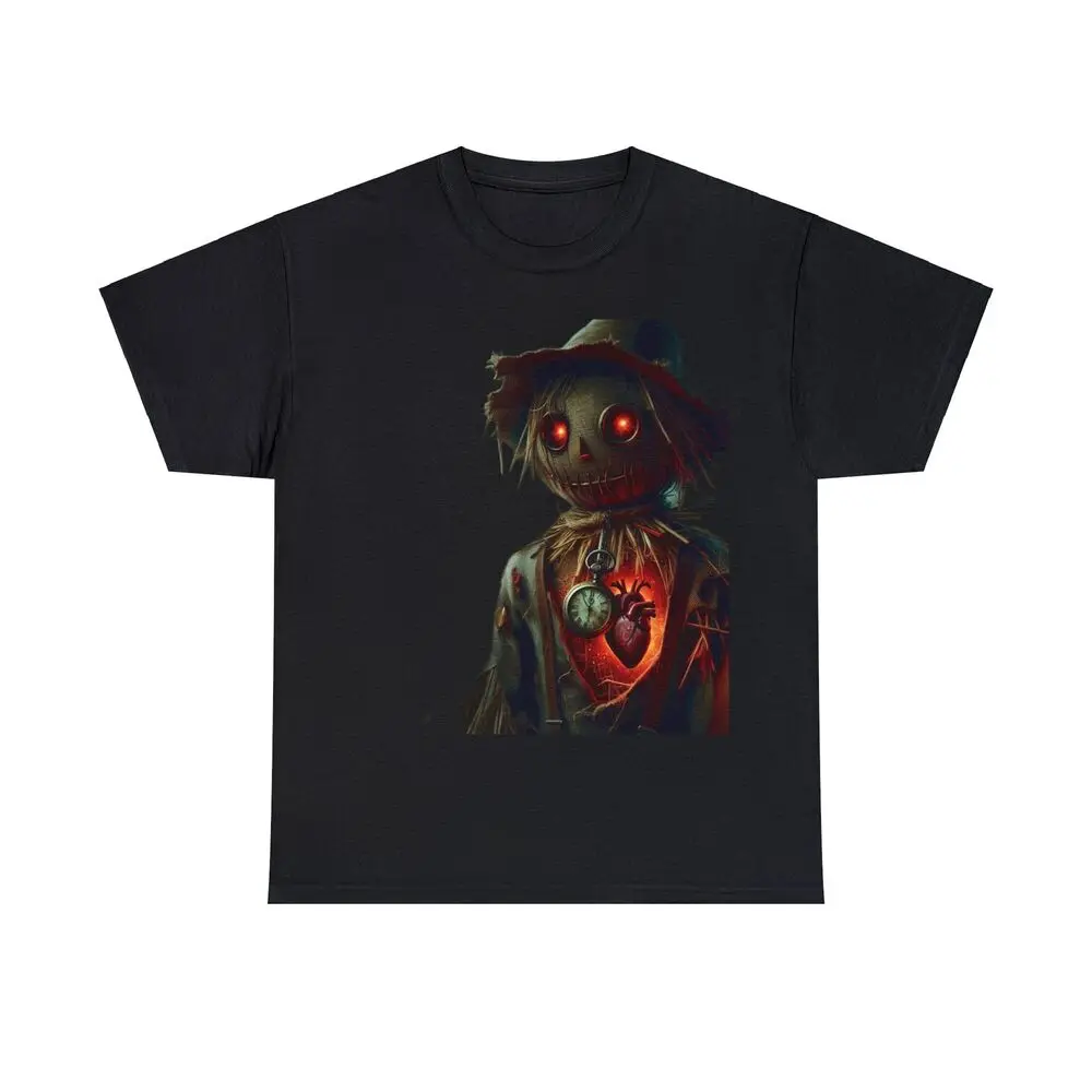 Graphic T Shirt: Spooky Scarecrow Nightmare Horror Halloween Tee Unisex T-shirts Cotton Luxury Brand Vintage Oversized