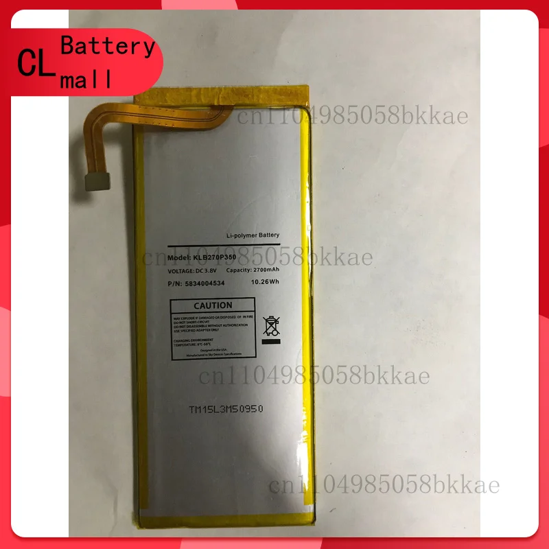 

Высококачественный аккумулятор 2700 мАч, 10,26 Втч для SKY KLB270P350 5834004534 НОВЫЙ