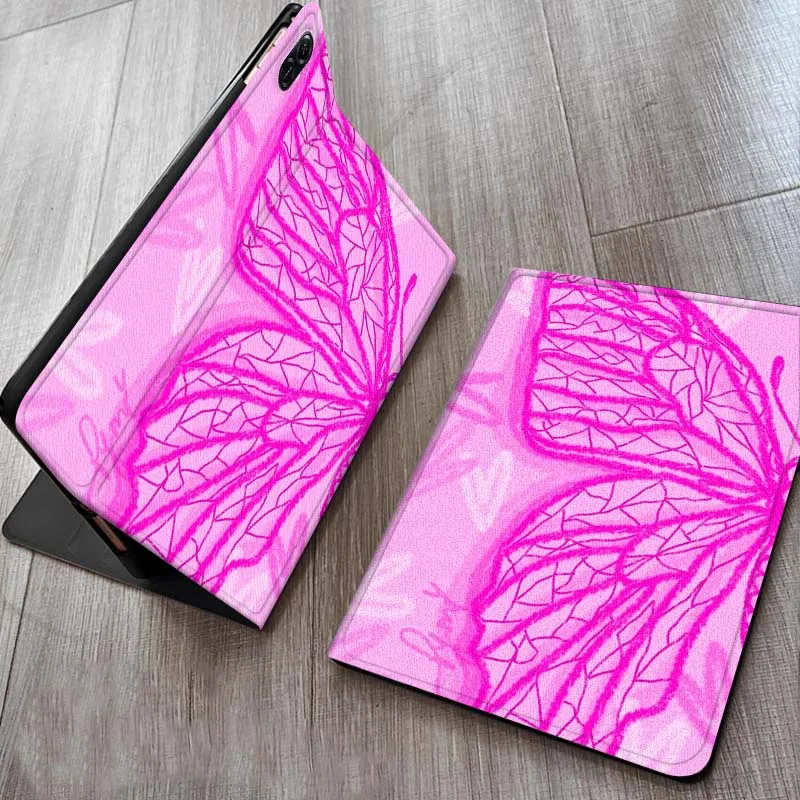 

Art Butterfly Pattern For Huawei MediaPad M5 T5 M6 SE C5e 11 12 X 2 Lite Pro Air S 12.2 Inch 5G Tablet Case