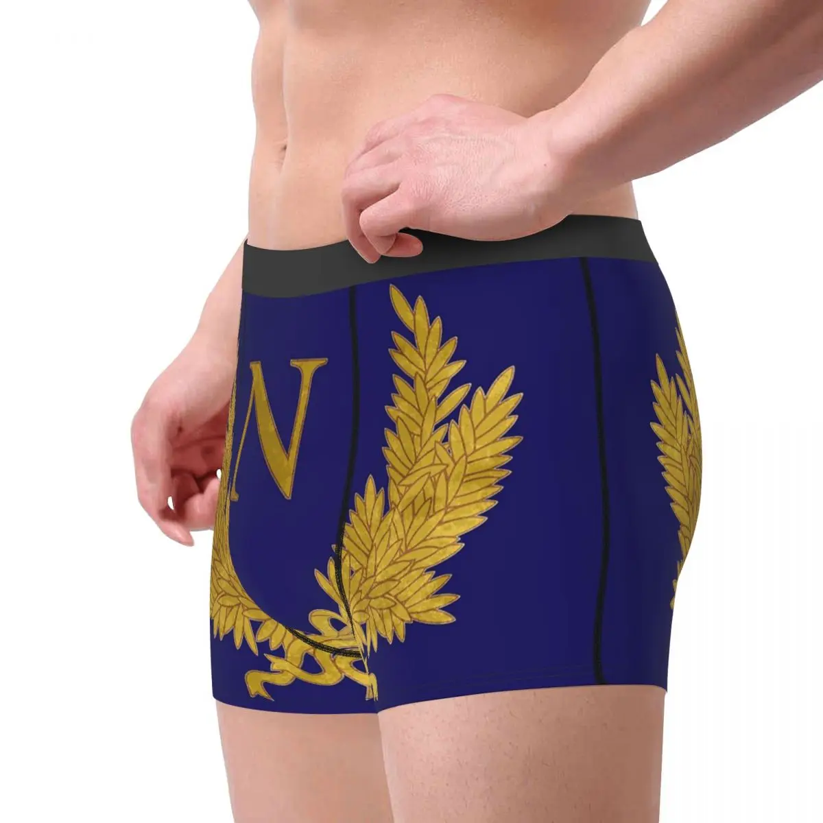 Man Napoleon Bonaparte Underwear French Empire Humor Boxer Shorts Panties Male Breathable Underpants S-XXL