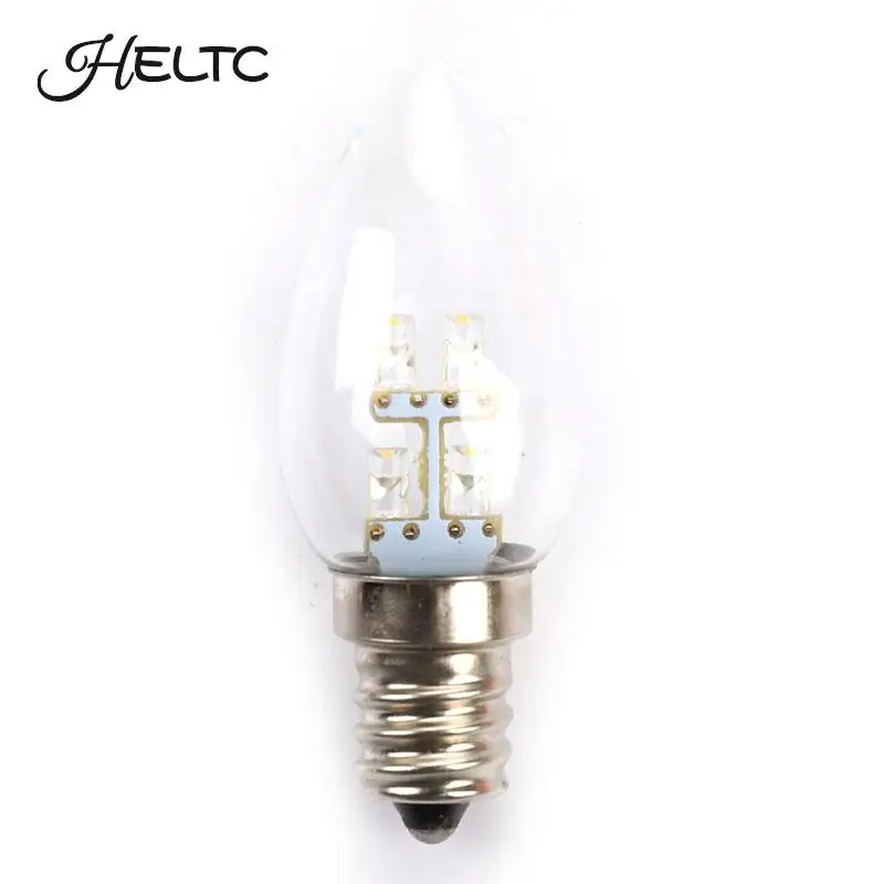 E12 LED candelabri lampadina 4LED lampada a candela equivalente lampadario luce calda/fredda bianca lampada per luci domestiche