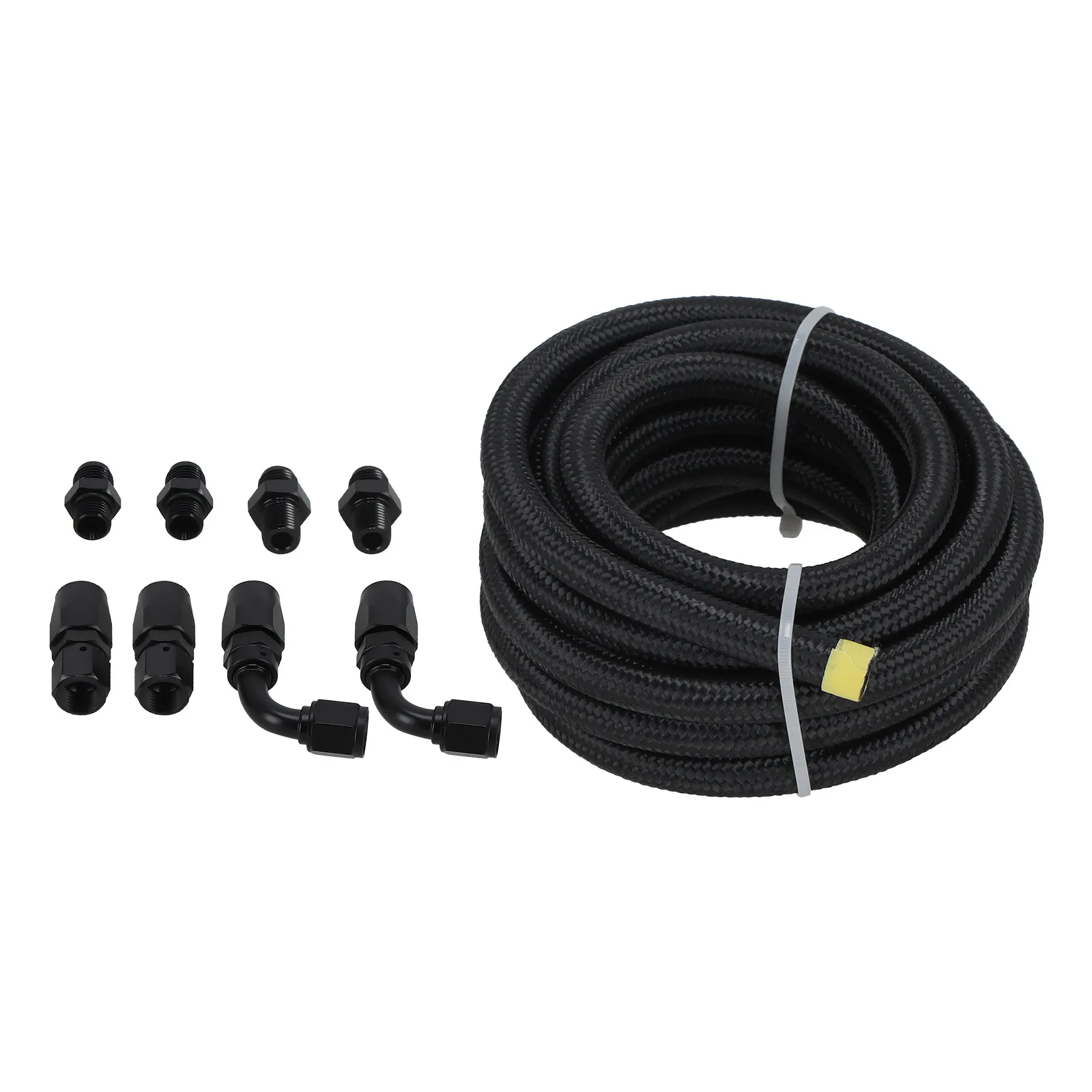 Automatic Transmission Cooler 6AN Hose Line Kit Fit For 4L60E 4L65E