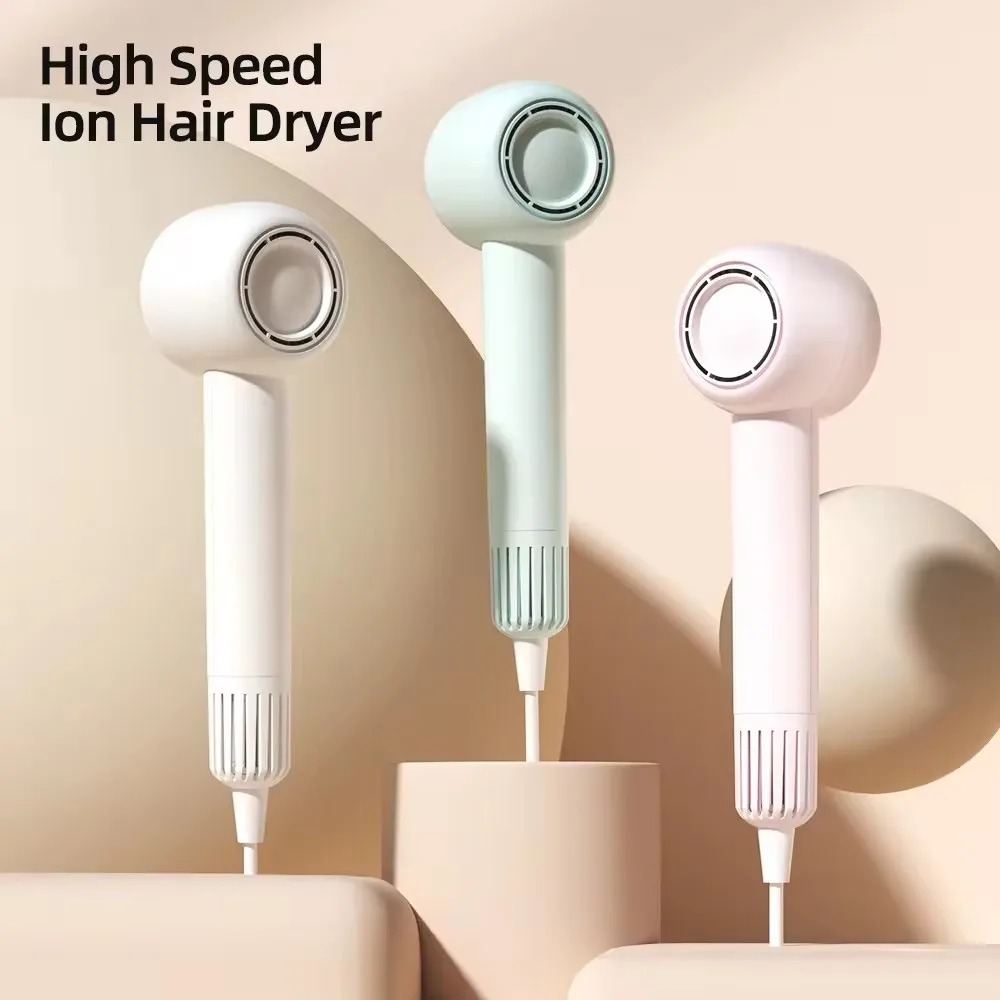 Portable 1400W Hair Dryer Negative Ionic Hair Dryer Machine High Speed Hair Dryer low Noise Professional Hair dryer