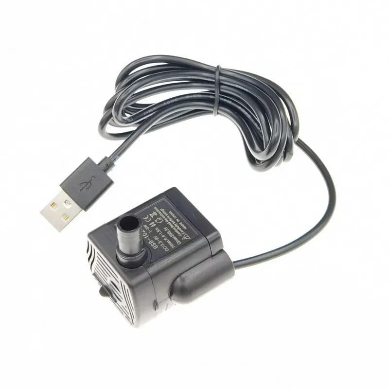 USB-1020 voltage 5V craft power bank DC brushless micro water pump mobile phone cooling water pump