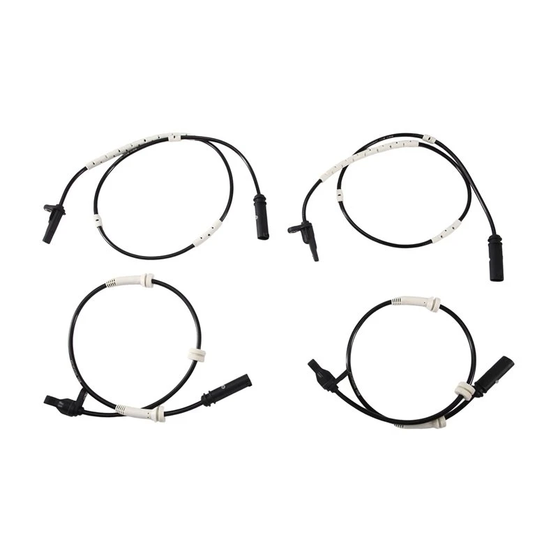4PCS Front & Rear ABS Wheel Speed Sensor 34526869320 34526791226 For BMW F22 220I F30 320I 328I F32 F45 F46 F80 F82 F83-X67A