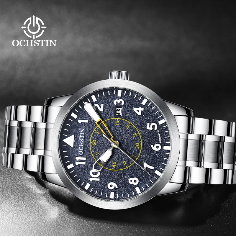 OCHSTIN August 2024 New Master Series Minimalist Fashion Mechanical Movement Watch Men's Mechanical Watch