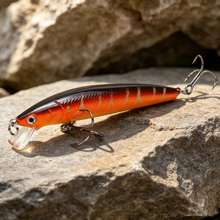 1Pcs Japanische Minnow Angeln Lockt Schwimmende Harte Bait95mm 7g Künstliche Köder Wobbler Crankbait Karpfen Barsch Pesca angelgerät – Detail 13