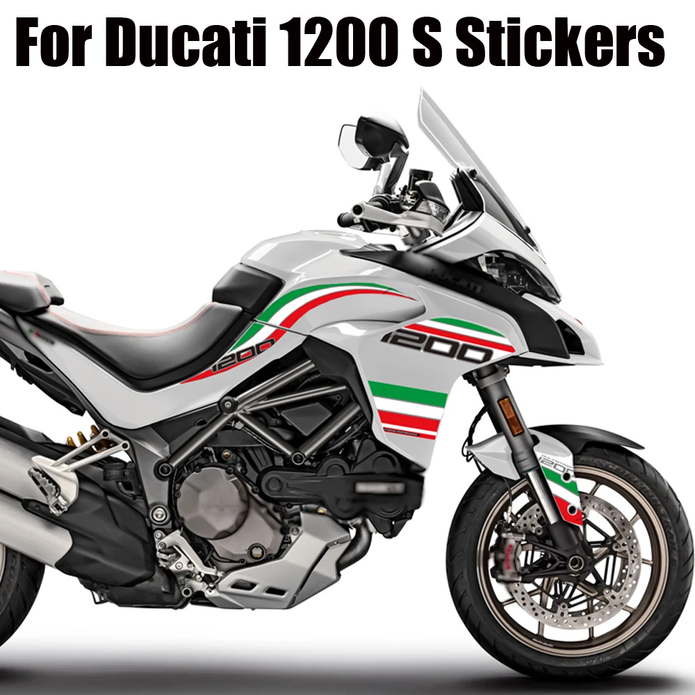 Set Adhésifs Compatible DUCATI Multistrada 950 1200 1260 Enduro V2 Scheibe MT20