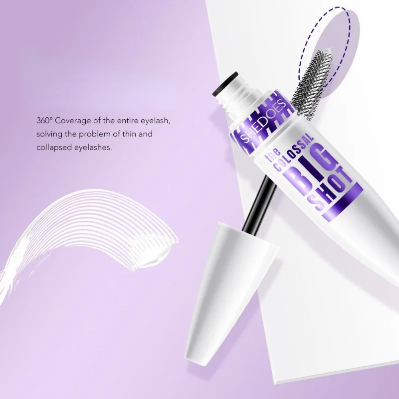 New White Eyelash Primer Waterproof Anti-Smudge 15ml Eyelash Base Cream Thicken Lengthening Mascara Cosmetic Eye Makeup Tool