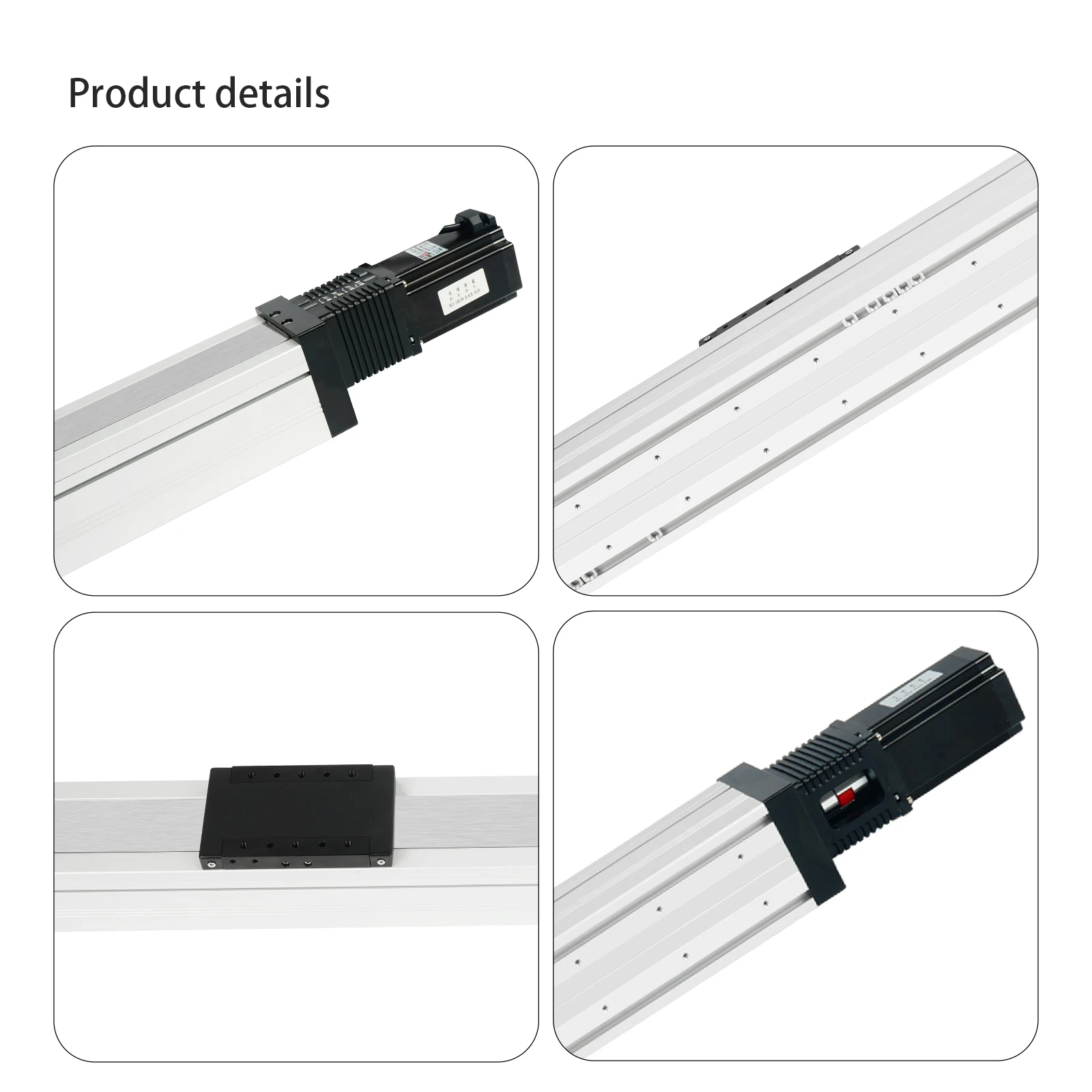 FUYU FSL80 kogelomloopspindel cnc lineaire geleiderail motion stage slide actuator module nema 24 stepper kit staaf voor router beweging