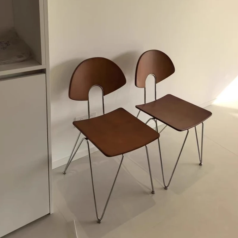 

Ergonomic Designer Dining Chairs Modern Balcony Makeup Comfortable Dining Chairs Nordic Lounge Sillas Para Comedor Furniture