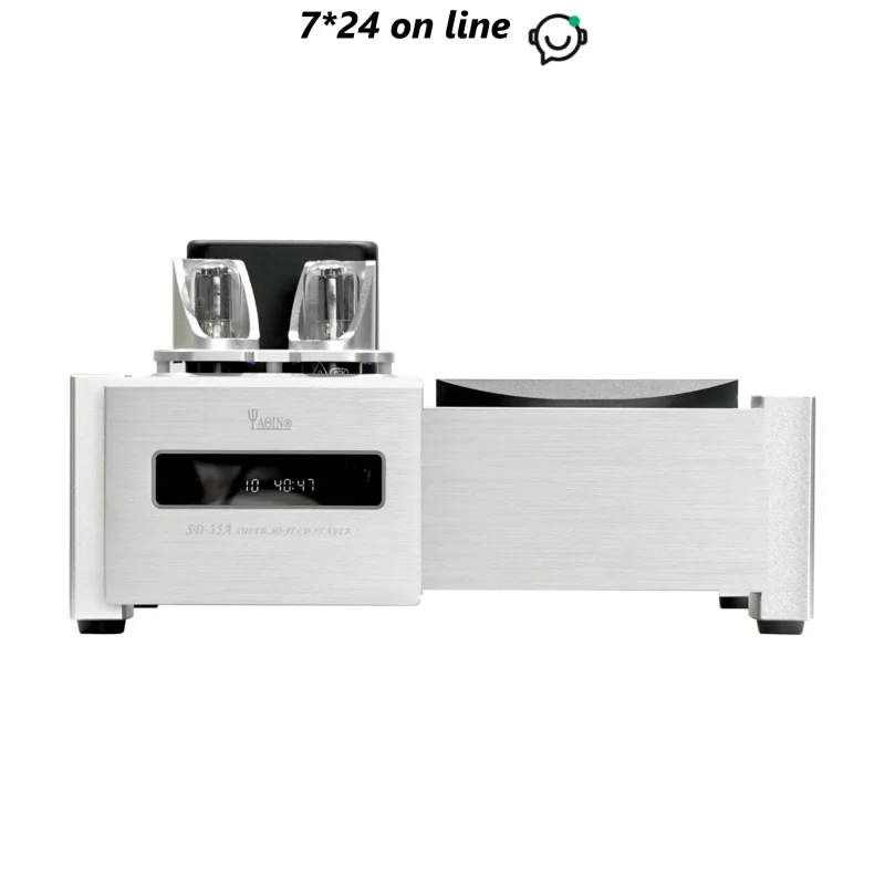 Yaqin SD-35A tubo a vuoto 6 n8px2 lettore CD HiFi Bile macchina amplificatore di potenza combinazione domestica livello di uscita Audio 2.1V 220V/110V