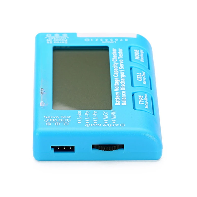 CellMeter 8S Electric Display, Servo Test, Narrow Frequency Servo Tester, Battery Discharge