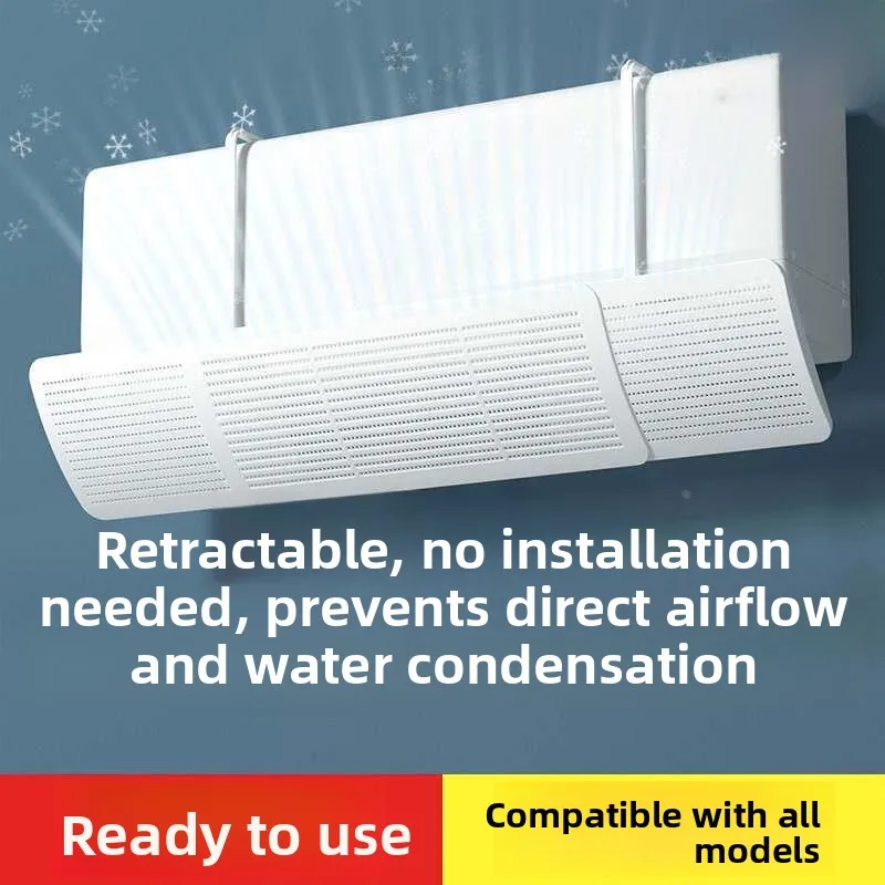 wall-mounted-air-conditioner-windshield-universal-no-installation-design-postpartum-care-cold-air-outlet-shield-pvc-material