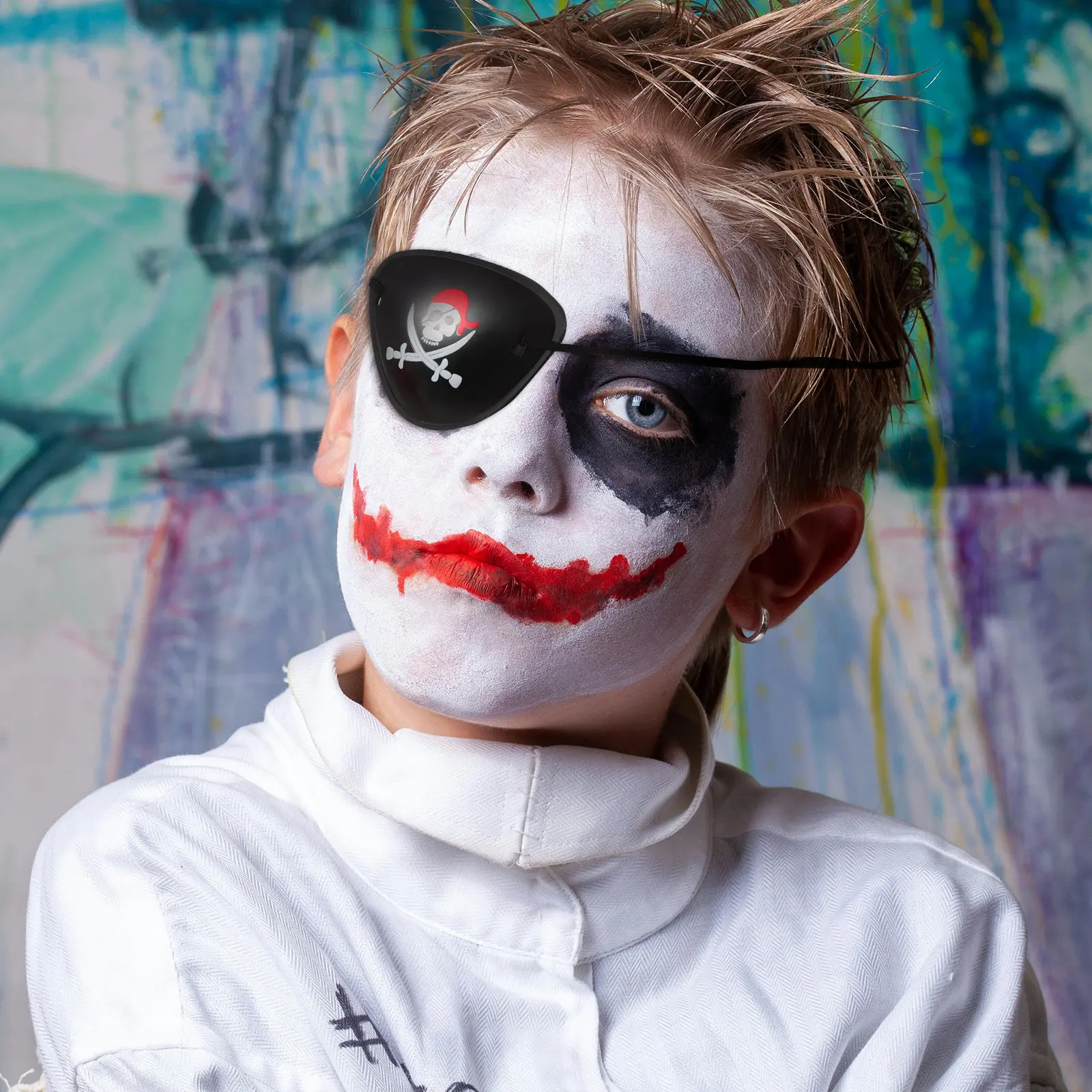 

Набор аксессуаров для костюма пирата на Хэллоуин с реалистичным орнаментом в виде птицы для маскарада и сценических выступлений