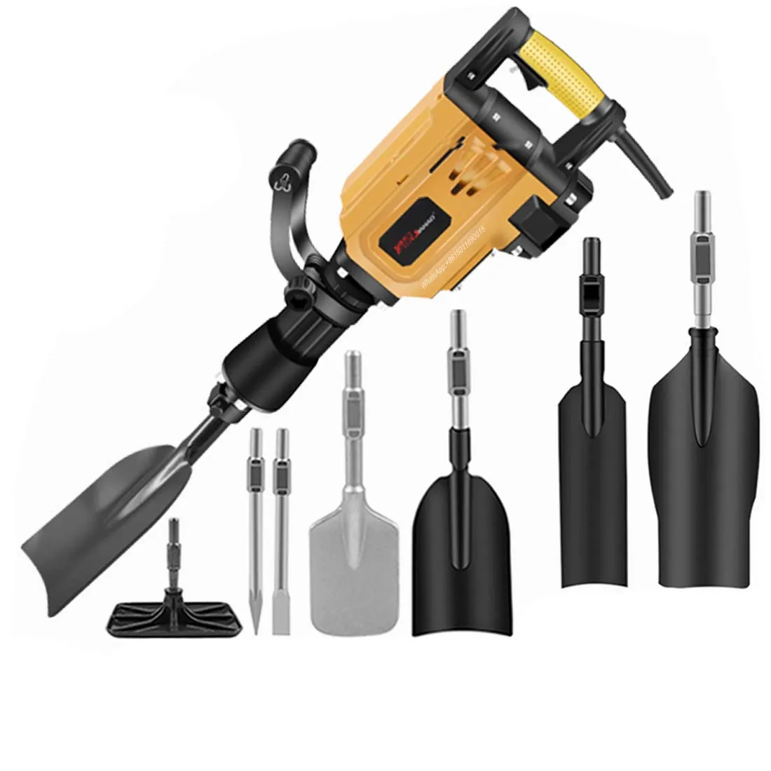 Tree digging artifact portable electric tree digger high-power electric digging tree digging shovel electric pick