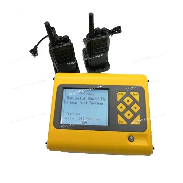 TEM H51 Concrete Thickness Gauge (Digital) - Laborer-Friendly for Data Management (Construction Sites)