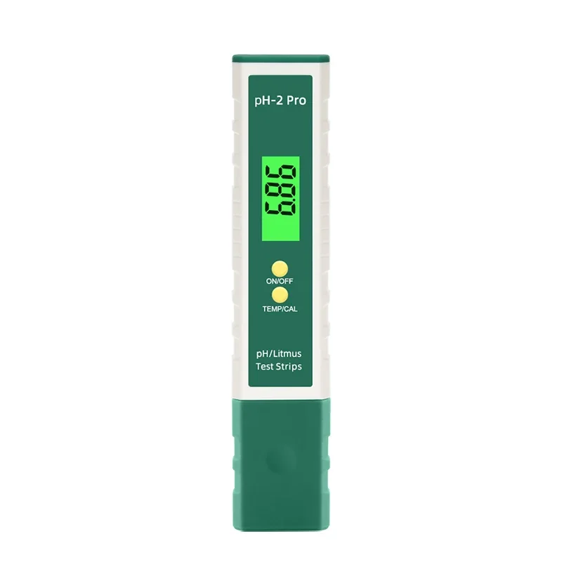 

portable ph meter ph-2 pro together litmus tester function with ATC digital LCD display for drinking water