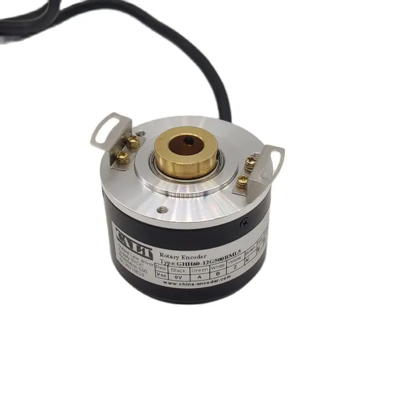 CALT GHH60 Series 10MM 12MM 15MM Bore Hollow Shaft Optical Rotary Encoder 100~5000P/R